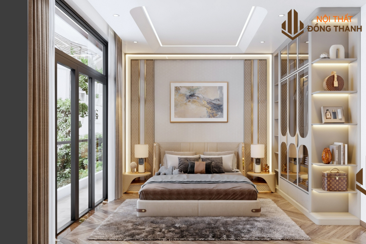 Phòng ngủ phụ được thiết kế cho con của gia chủ