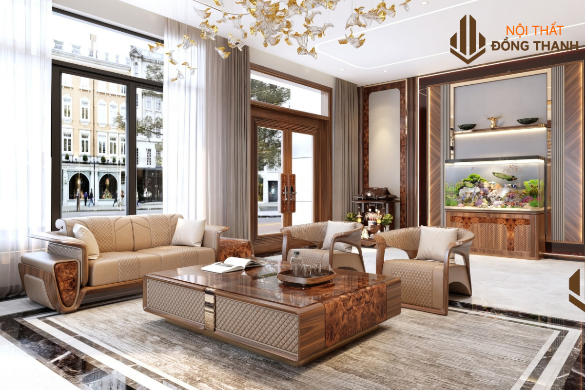 Không gian mở đón ánh sáng tự nhiên