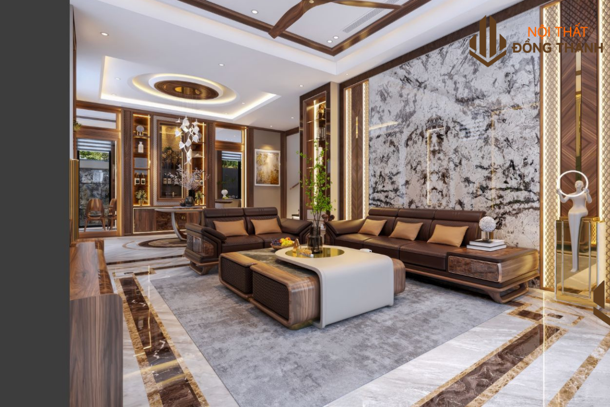 Nội thất cao cấp, được thiết kế và sắp đặt hợp lý