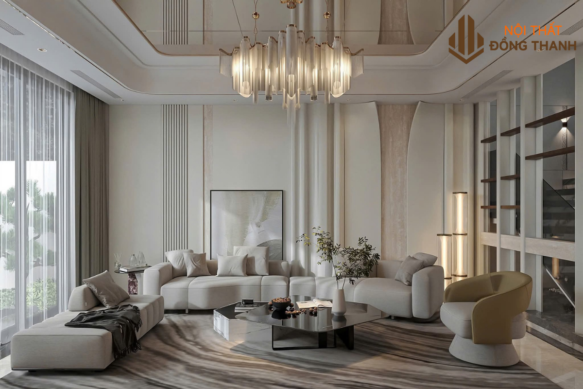 Dự án thiết kế nội thất Imperial Villa hiện đại