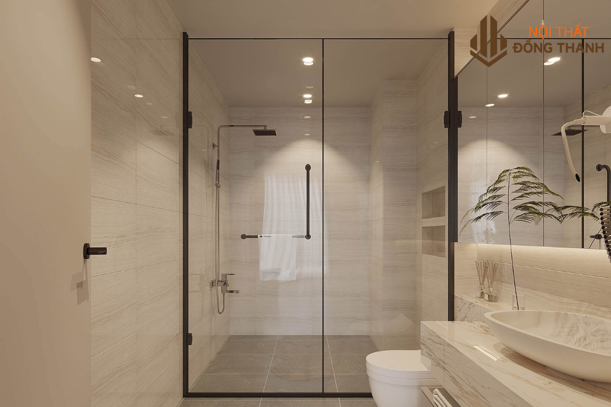 Chất liệu nội thất cao cấp, tách biệt các khu vực