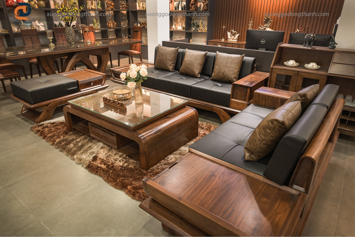 Thiết kế độc đáo và tinh tế là đặc trưng của nội thất Đồng Thanh