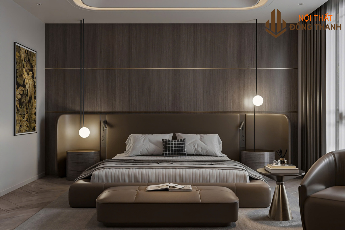 Khu vực phòng ngủ Master được đầu tư