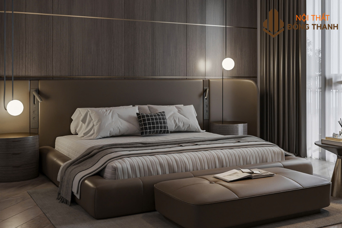 Khu vực phòng ngủ Master được đầu tư