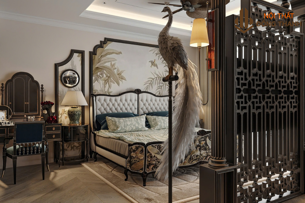 Cách bố trí và nội thất được sắp đặt gọn gàng