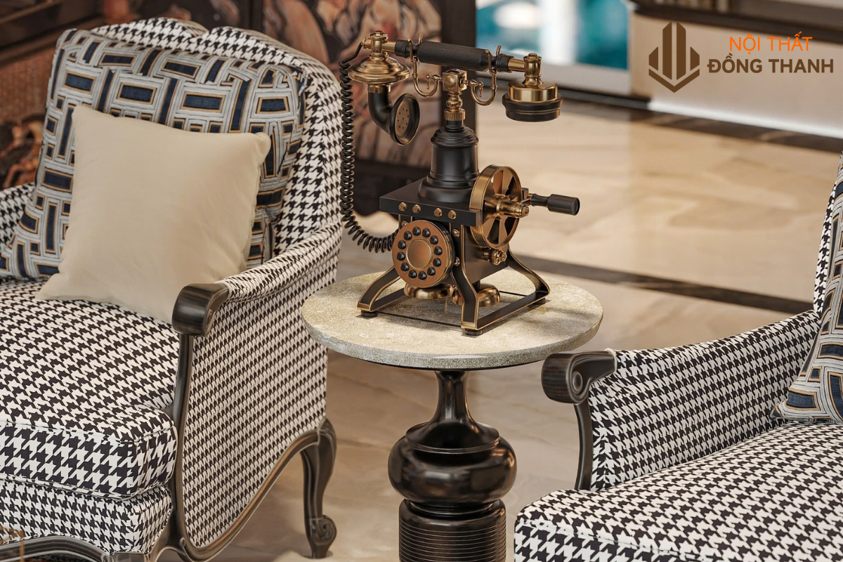 Các vật dụng decor được lựa chọn có chủ ý, làm nổi bật không gian