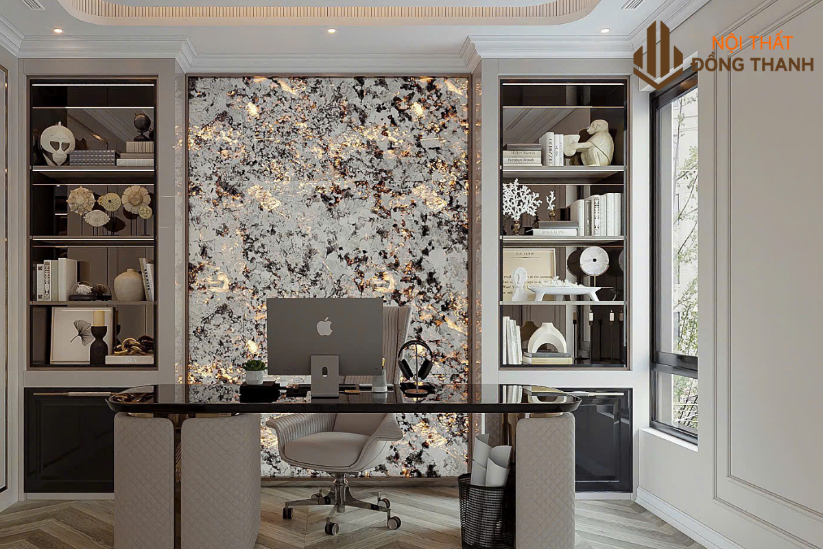 Phòng làm việc được tối ưu không gian