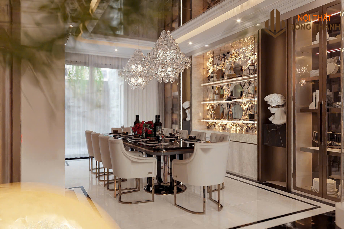 Không gian quây quần ấm cúng của gia chủ