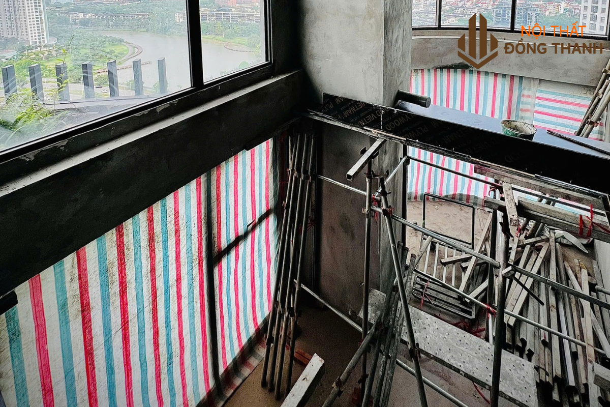 Khảo sát và đo đạc công trình thực tế của khách hàng