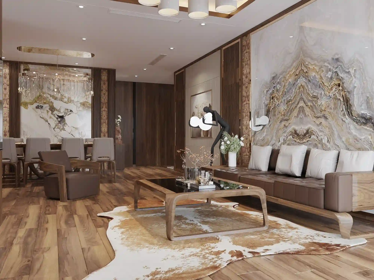 Mẫu thiết kế nội thất chung cư mang đậm phong cách cá nhân