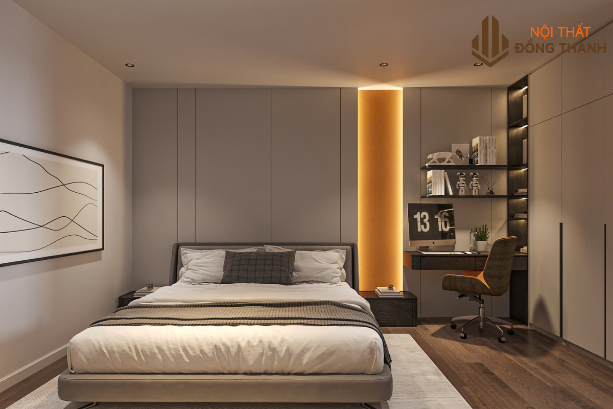 Không gian phòng ngủ phụ cho con