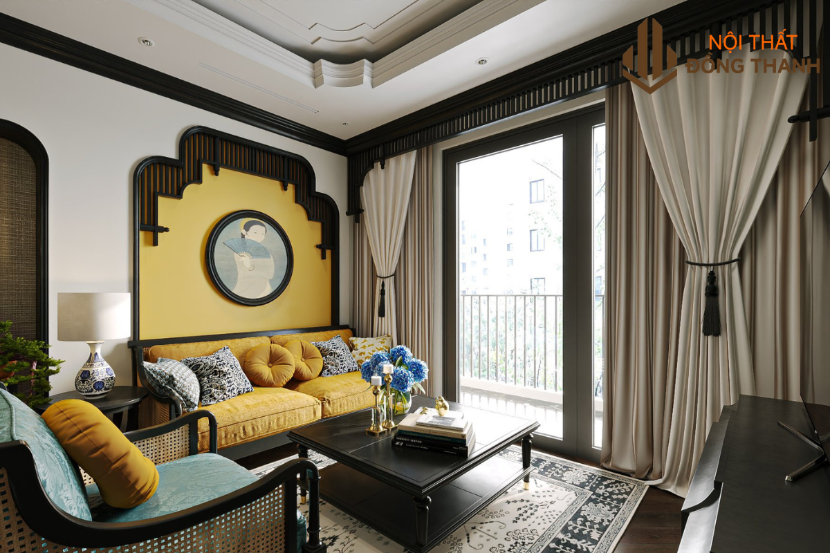 Sử dụng các gam màu độc đáo kết hợp với nhau