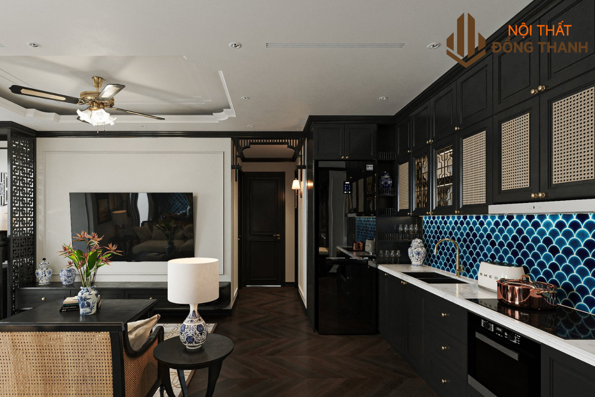 Nội thất Đồng Thanh cùng với phong cách Indochine