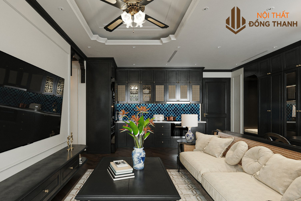 Nội thất Đồng Thanh cùng với phong cách Indochine