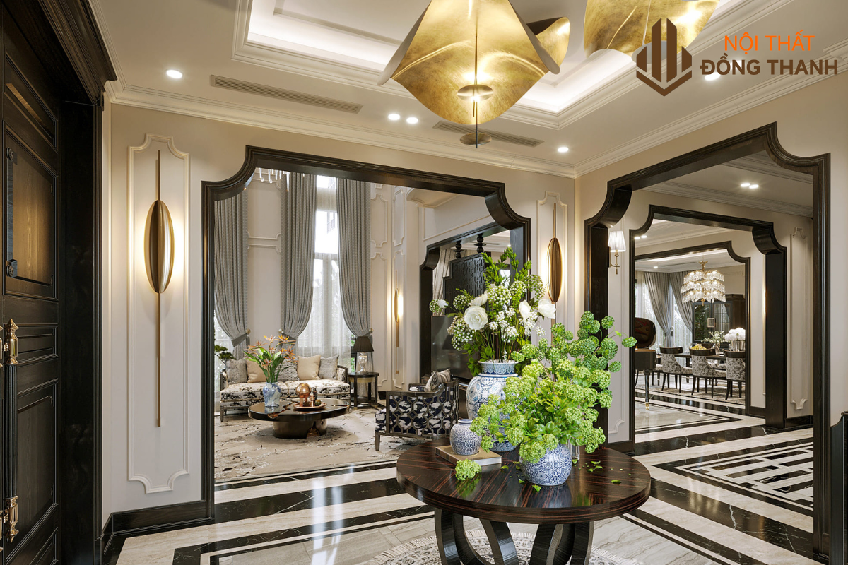 Triết lý sống tĩnh trong nội thất Indochine