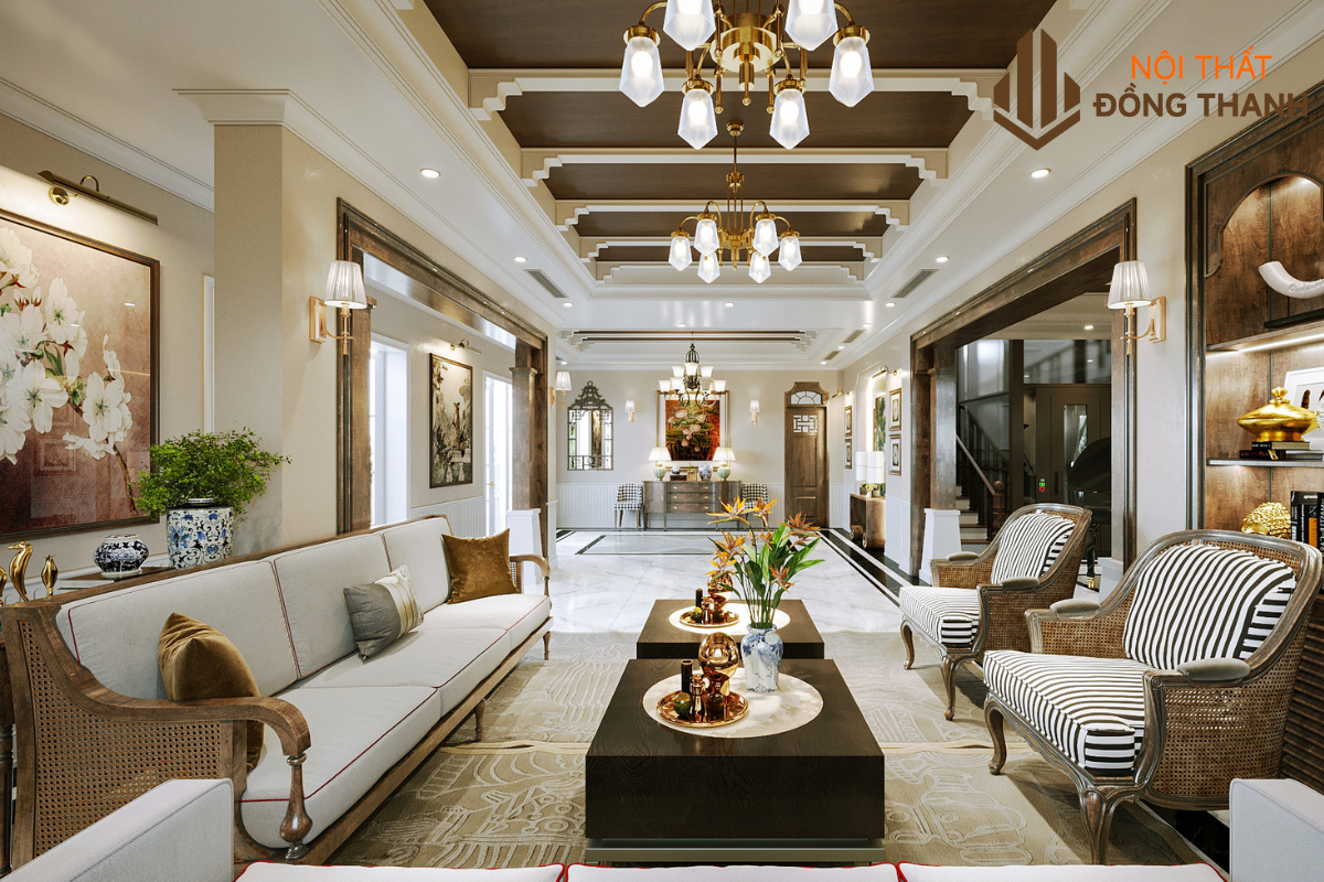 Không gian bừng sáng với các nội thất có dấu ấn riêng