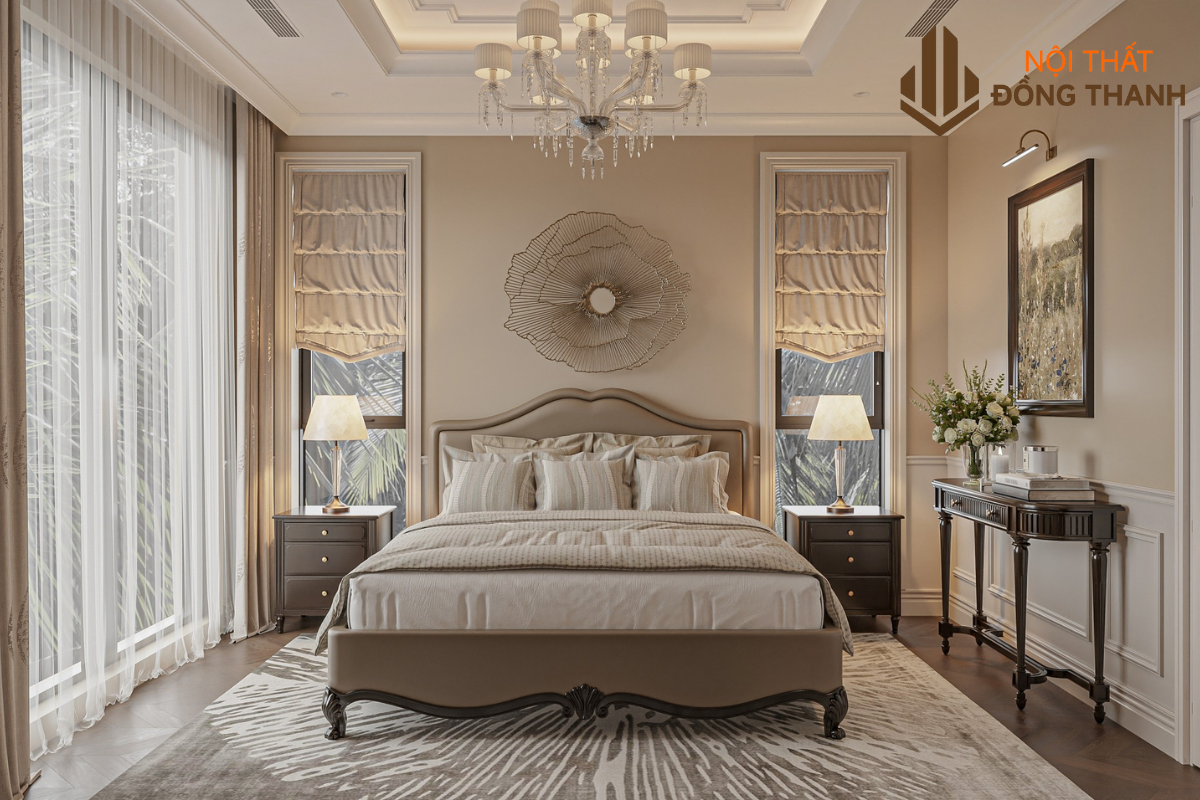 Thể hiện dấu ấn xa hoa một cách tinh tế cho gia chủ