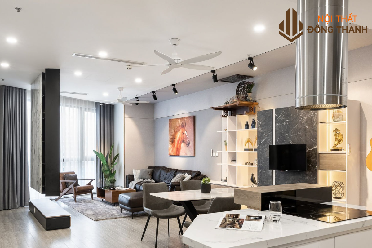 Đề cao tính tiện nghi cho không gian sống