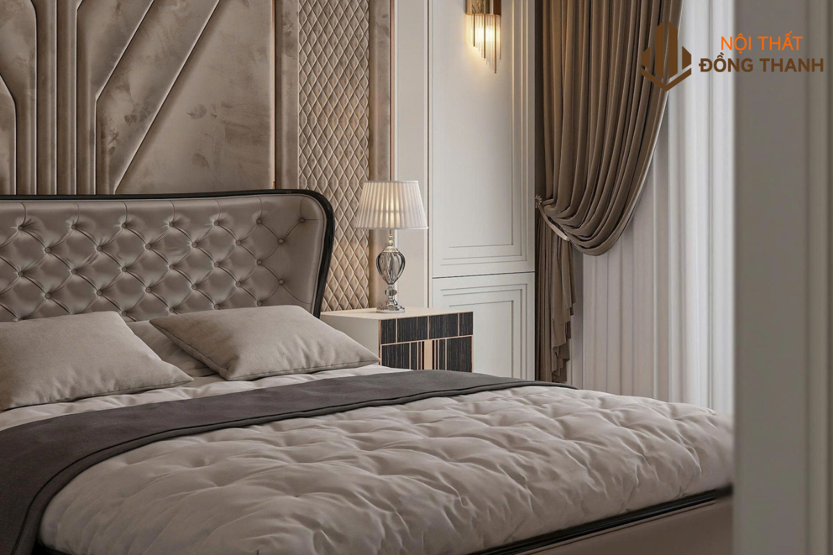 Không gian phòng ngủ Master rộng rãi, thoáng đãng