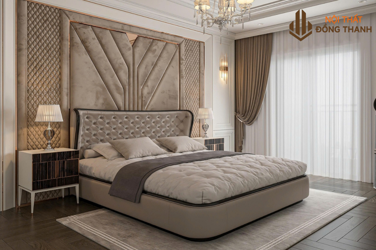 Không gian phòng ngủ Master rộng rãi, thoáng đãng