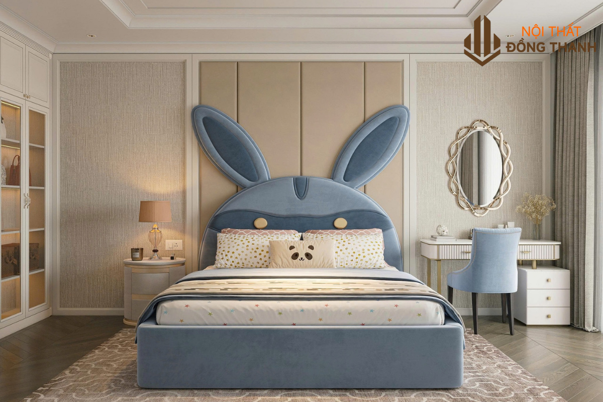 Không gian phòng ngủ cho con được thiết kế cá nhân hóa