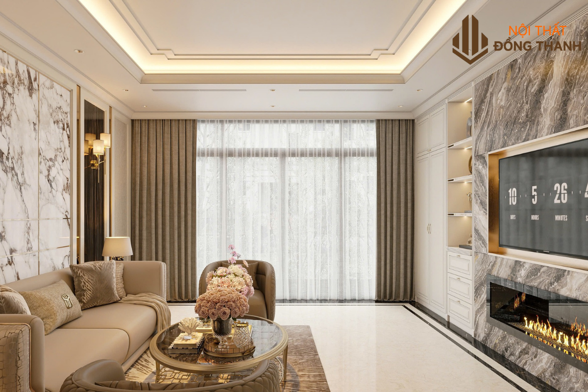 Hệ thống đèn led âm trần sang trọng và đảm bảo ánh sáng