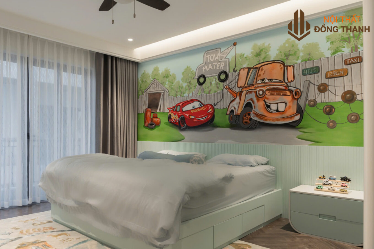 Phòng ngủ cho bé được thiết kế khác biệt