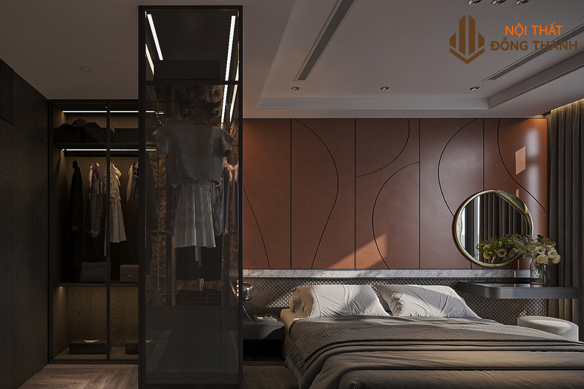 Phòng ngủ phụ đảm bảo riêng tư và thanh lịch