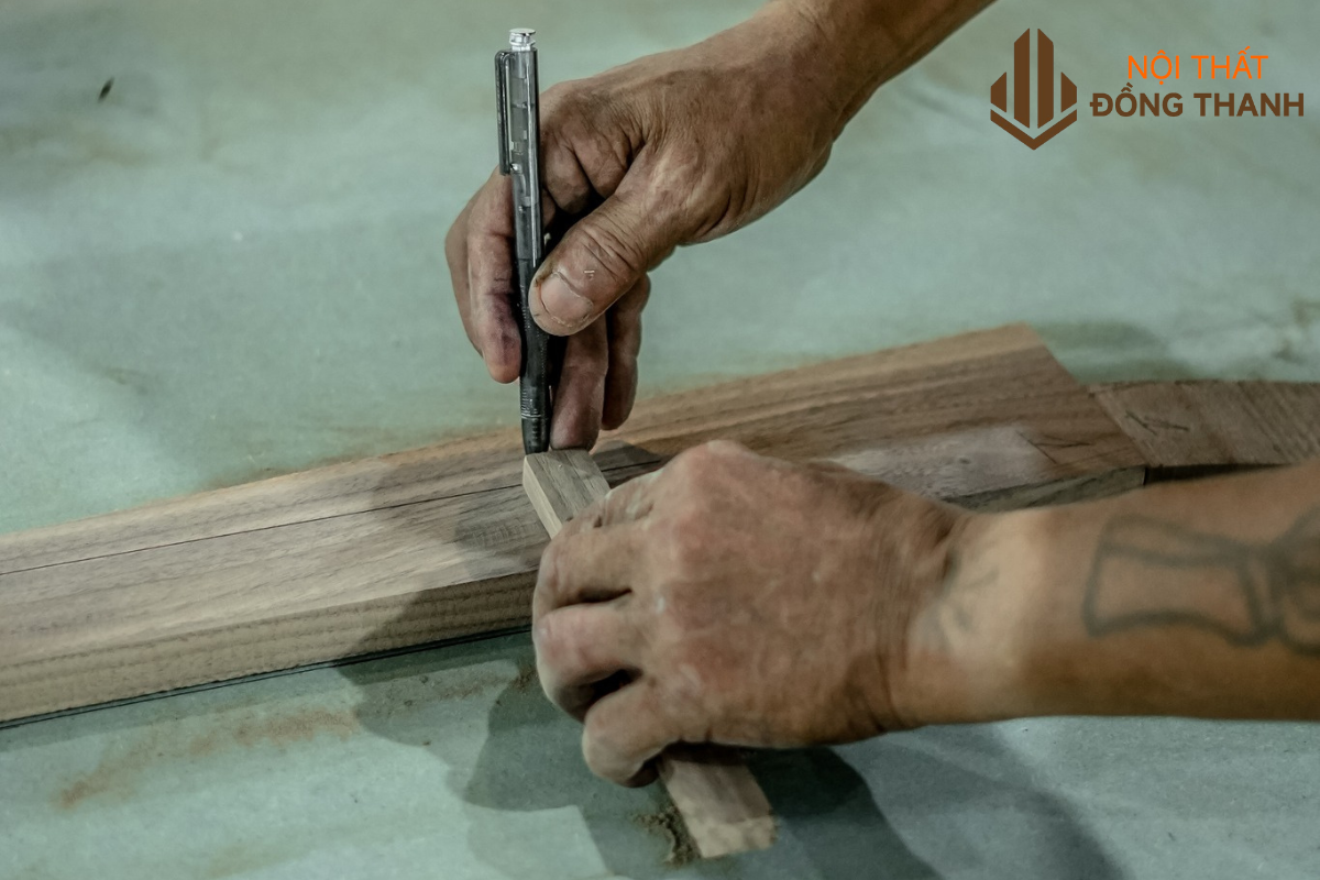 Sản xuất nội thất với đội ngũ nhân sự lành nghề