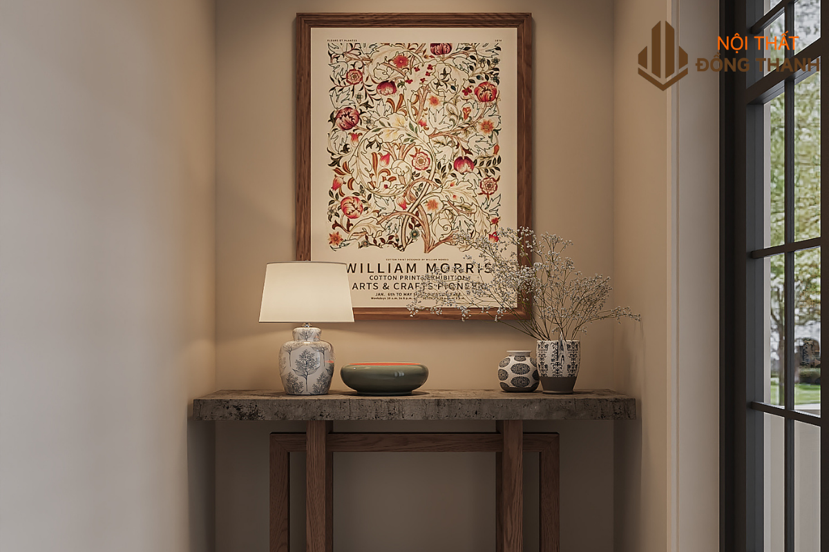 Thi công với các đường nét nhẹ nhàng, tinh tế