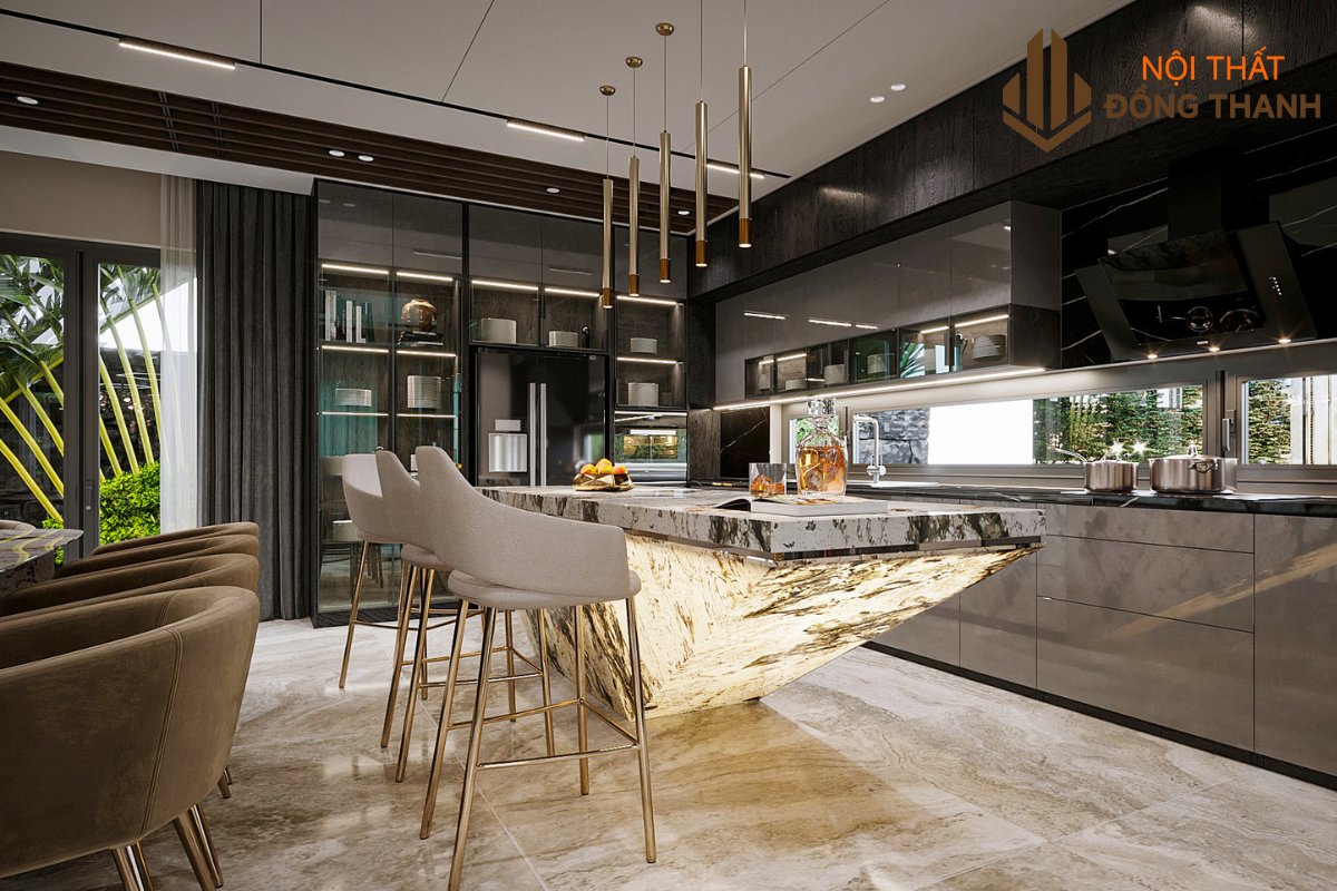 Màu sắc hài hòa, đề cao cá tính của gia chủ