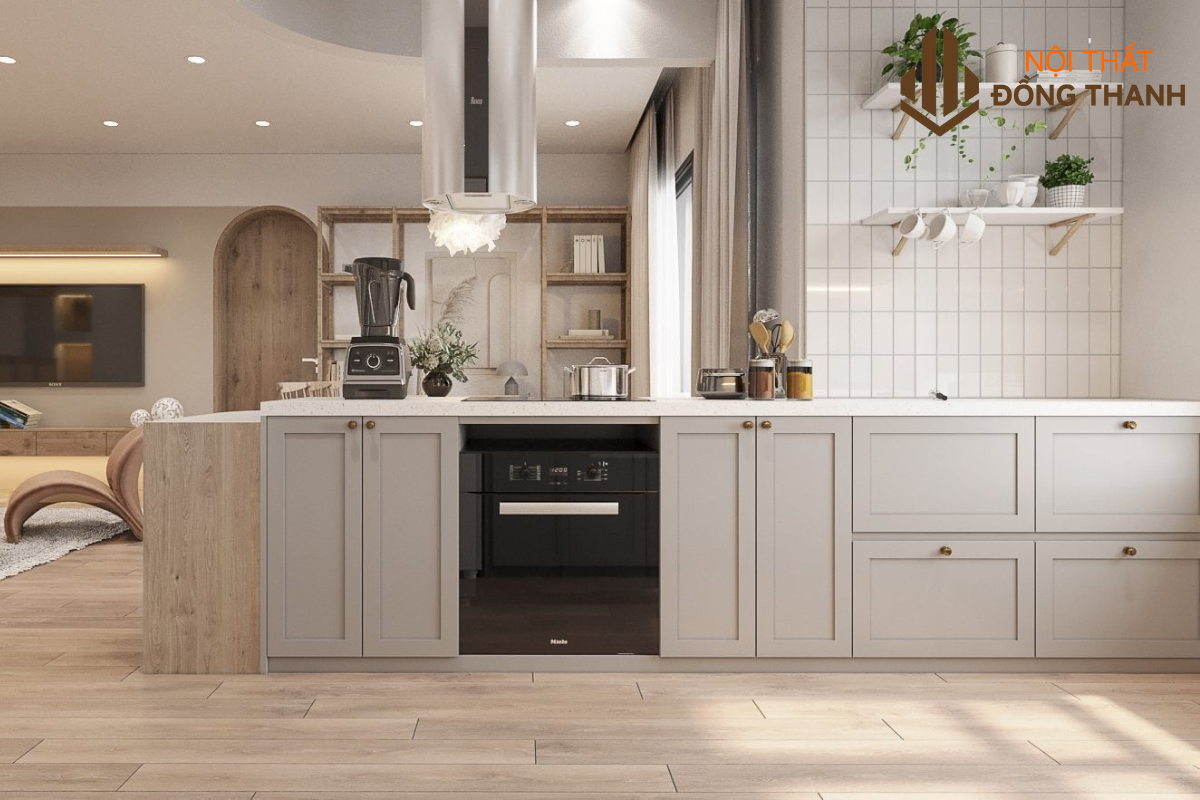 Không gian rộng cùng với hệ thống ánh sáng tự nhiên, ánh sáng đèn