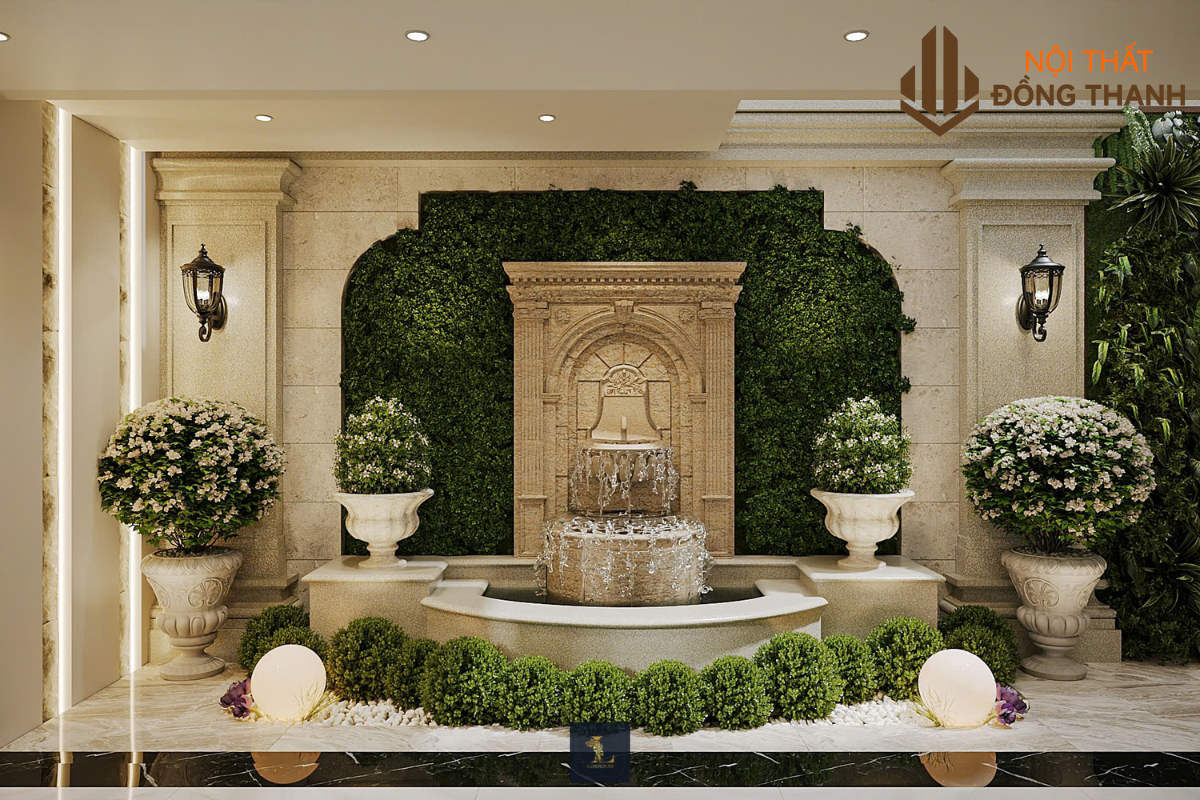 Thiết kế nội thất biệt thự phong cách cổ điển