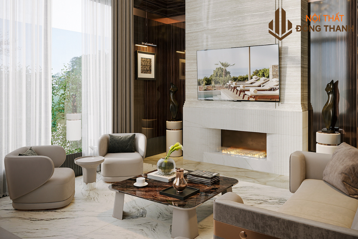 Không gian sang trọng, sống động thể hiện đẳng cấp