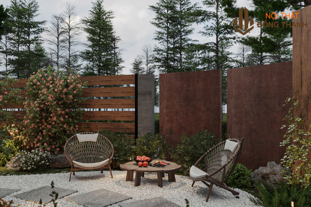 Màu sắc thiết kế nghỉ dưỡng nhiệt đới