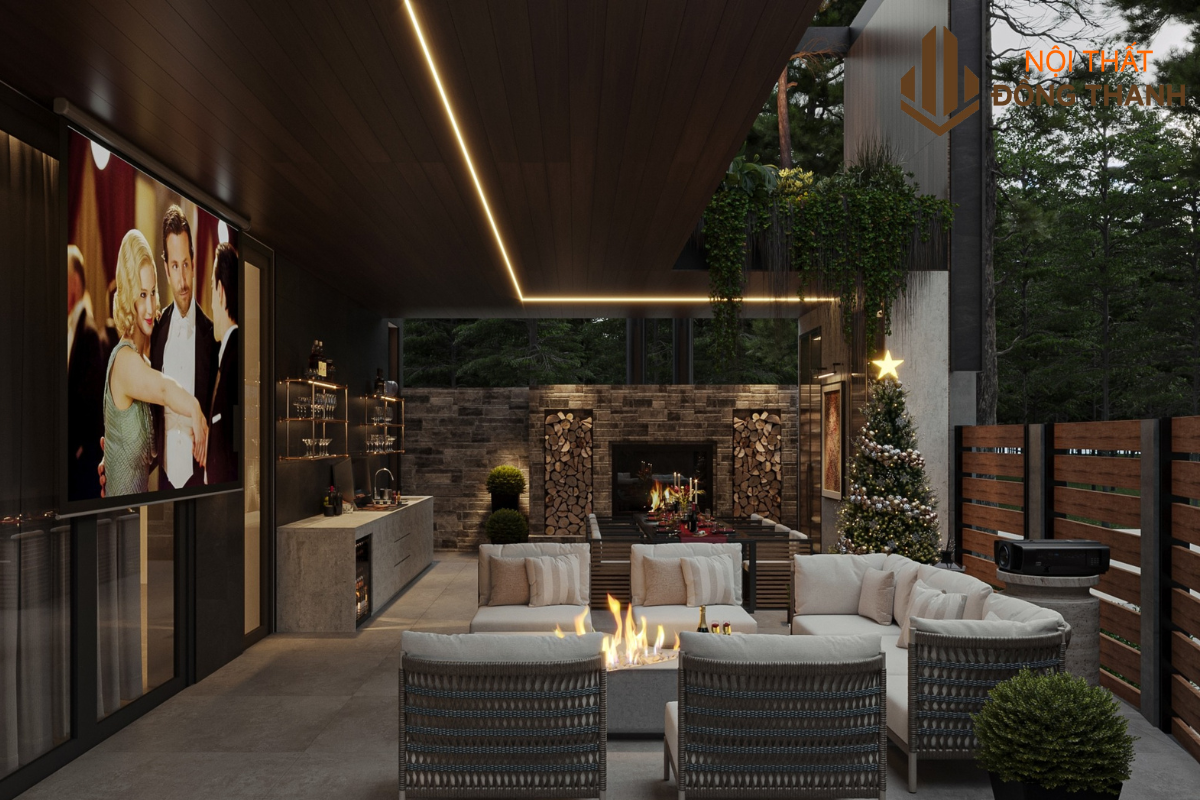 Trang trí đậm chất nghỉ dưỡng cao cấp