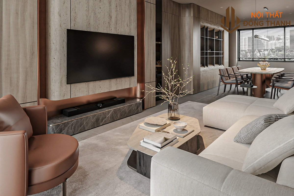 Phong cách tối giản với các chi tiết được tiết chế