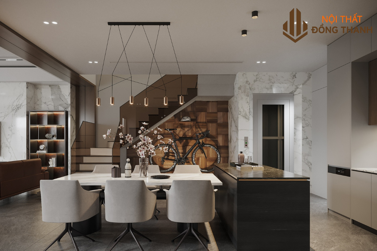 Sử dụng các chất liệu cao cấp nhưng gần gũi