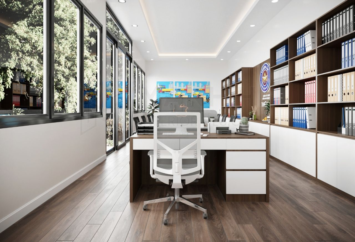 Thiết kế văn phòng tận dụng ánh sáng tự nhiên kích thích trí não